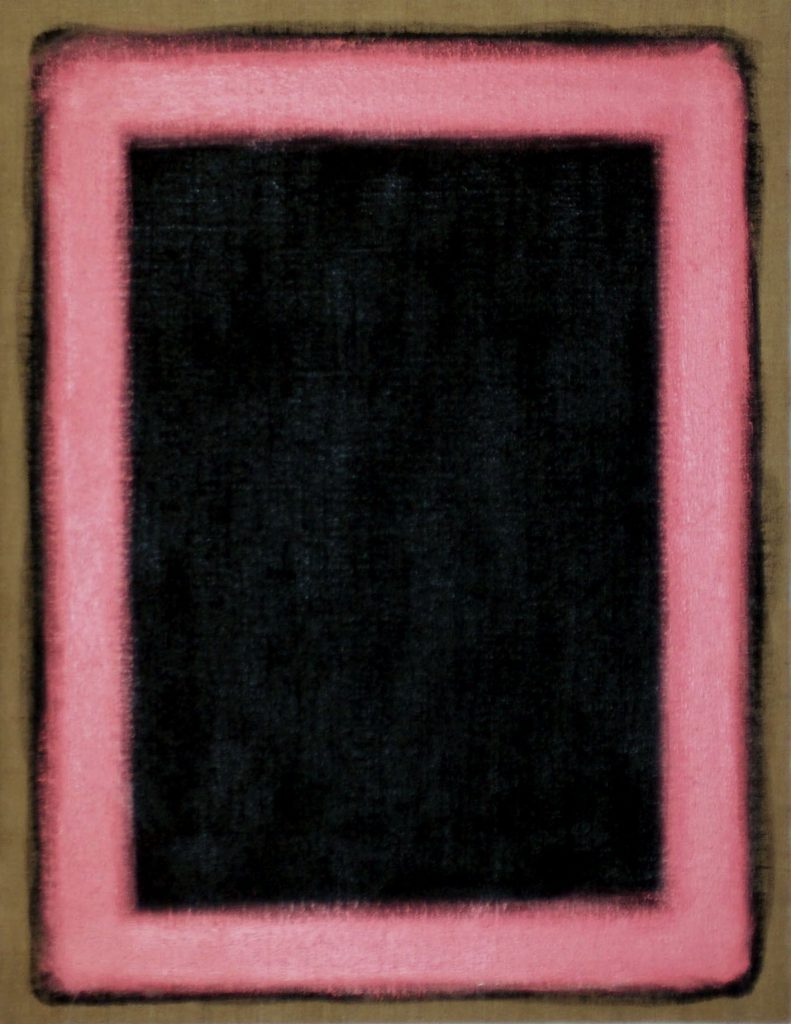 Salvatore Emblema, Senza Titolo - Materico, 1969 - 90x70cm - Terre colorate su tela di juta
