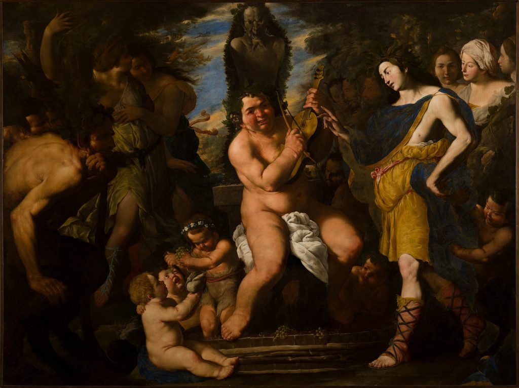 Francesco Fracanzano, Trionfo di Bacco (o Trionfo di Sileno), post 1635,
olio su tela
Collezione Borbone
Napoli, Museo e Real Bosco di Capodimonte